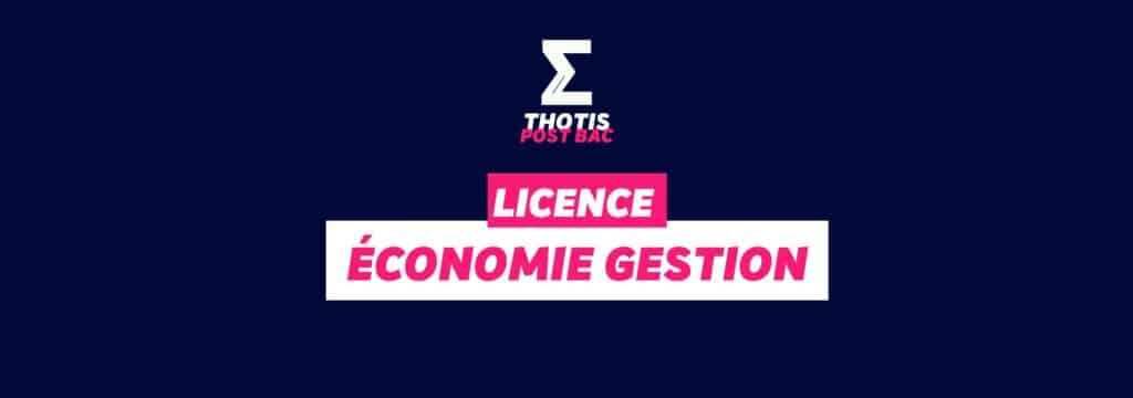 Licence Économie Gestion