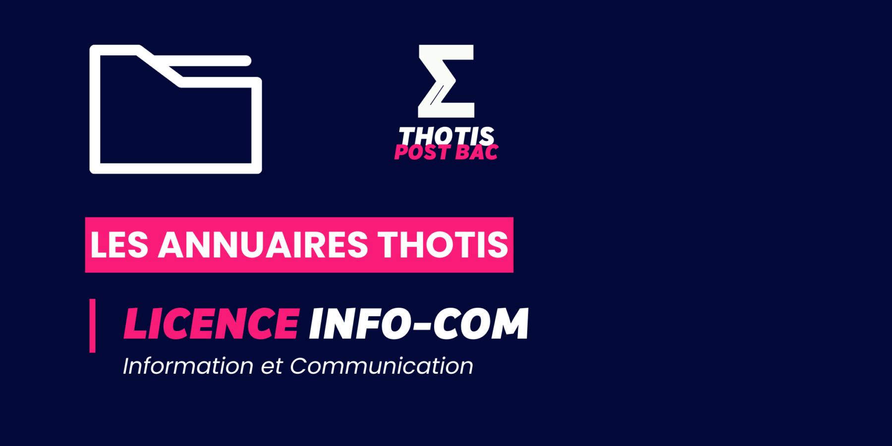 LICENCE_infoCom_Annuaire_Thotis