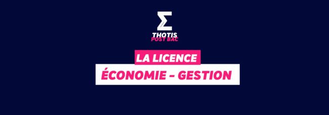 Licence Economie-gestion