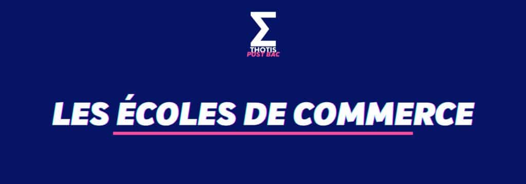 les écoles de commerce