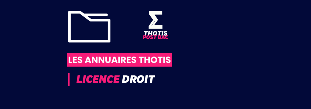 Annuaire Licence de Droit