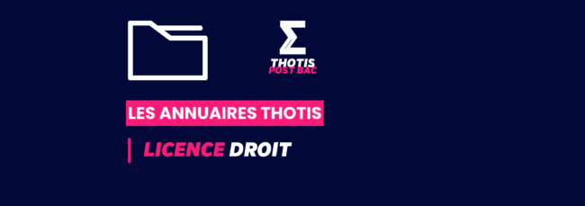 Annuaire Licence de Droit
