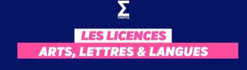 licences arts, lettres et langues