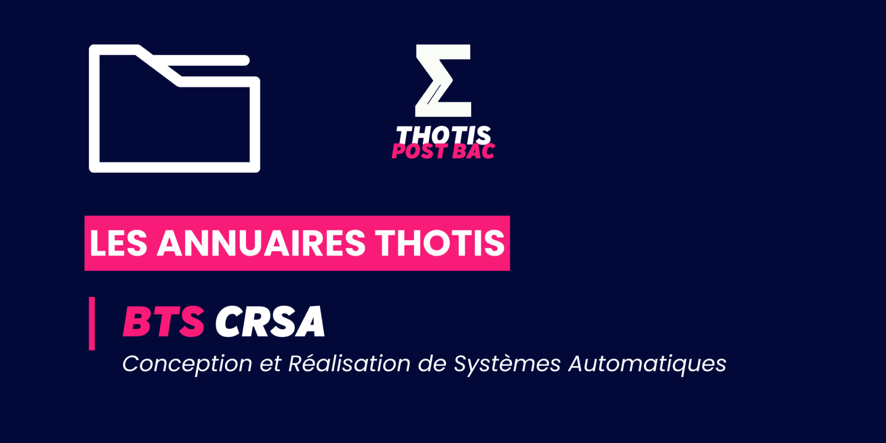 BTS_CRSA_Annuaire_Thotis