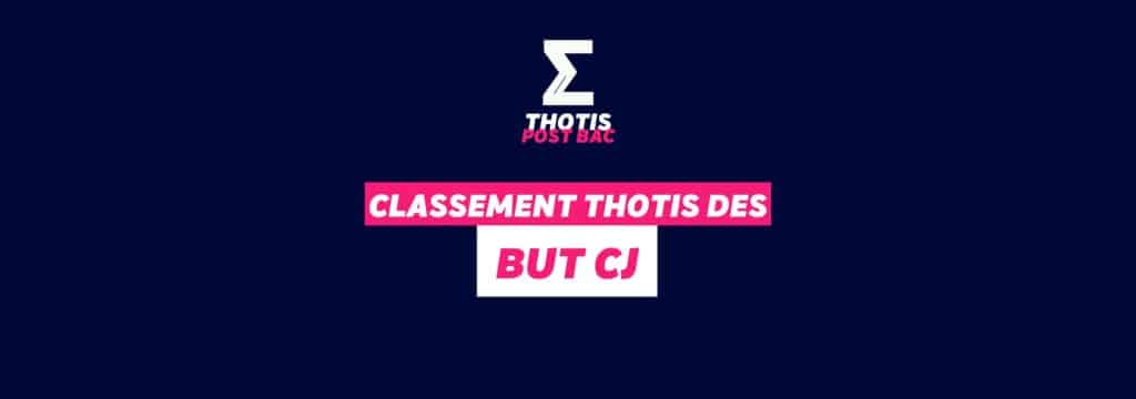 Classement BUT CJ