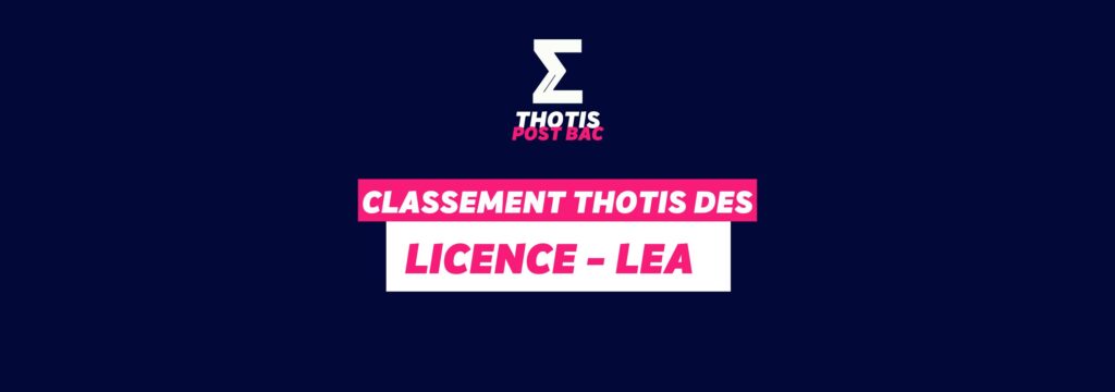 Classement licence LEA