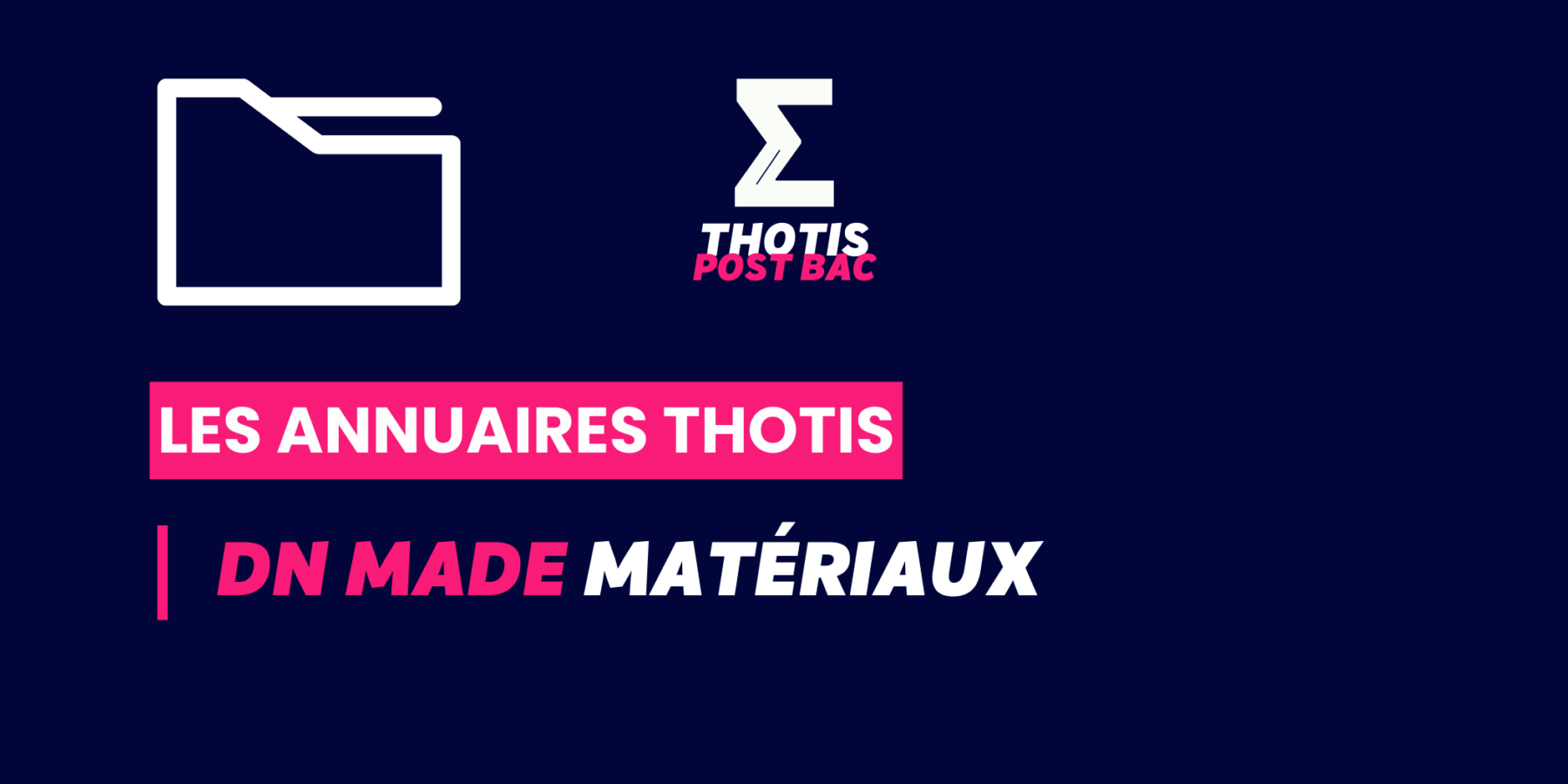 DNMADE Matériaux Annuaire