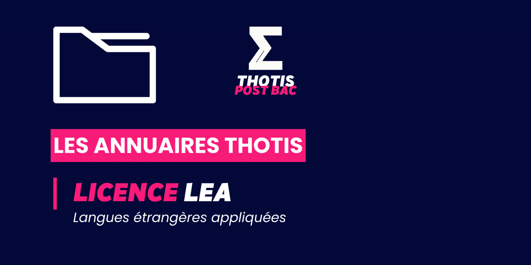 LICENCE_LEA_Annuaire_Thotis
