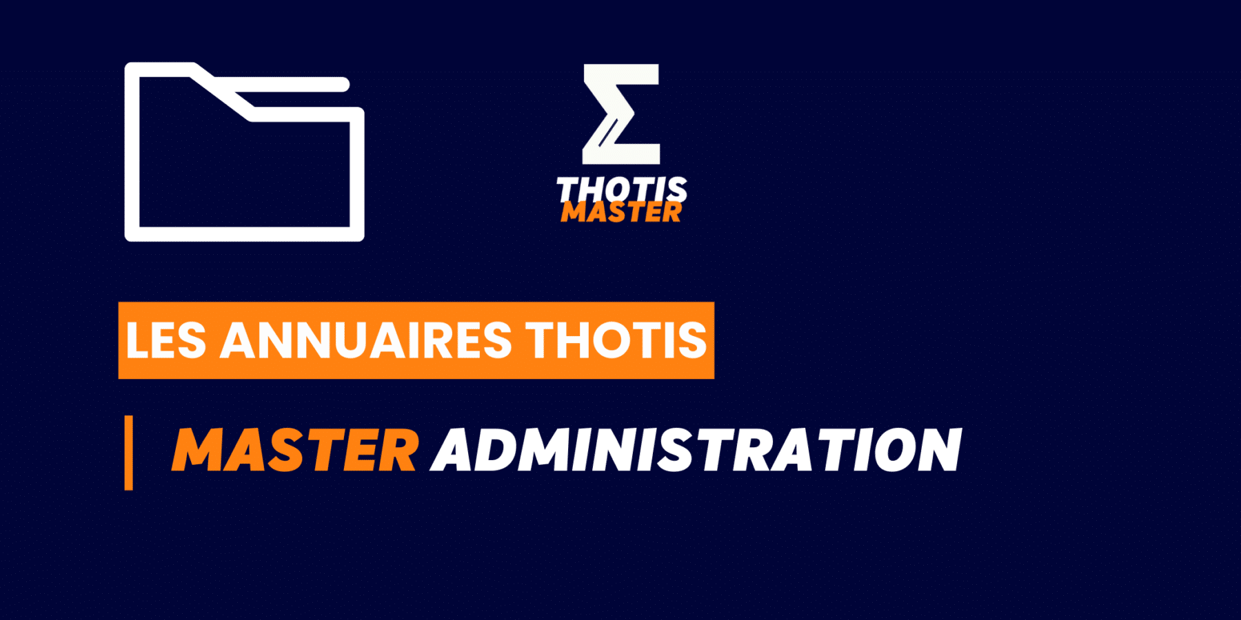 MASTER_Administration_Annuaire_Thotis
