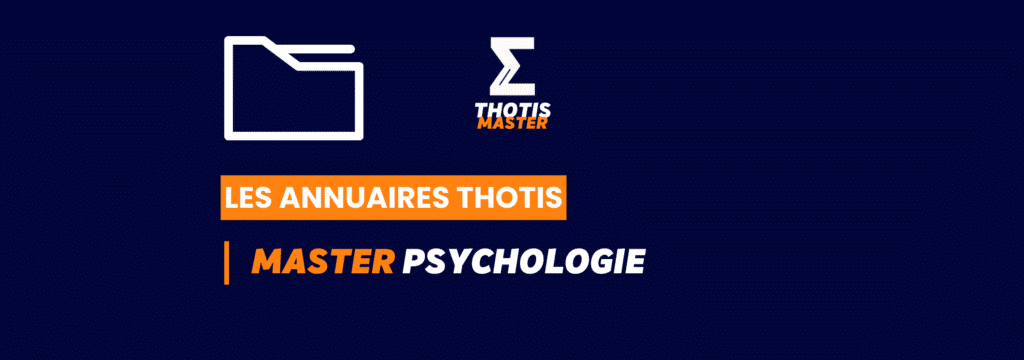 Liste des masters Psychologie