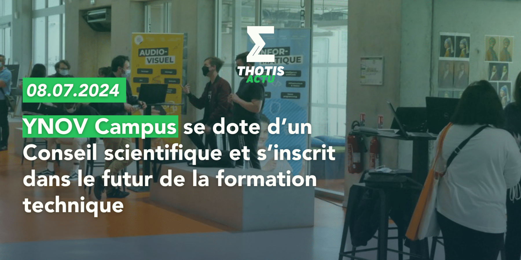 V2Ynov Campus se dote d’un Conseil scientifique et s’inscrit dans le futur de la formation technique