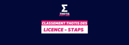 Classement Licence Staps