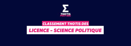 Classement licence Science politique
