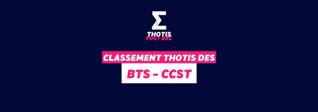 Classement BTS - CCST