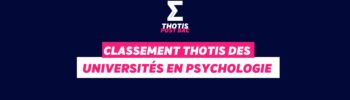 Classement université en psychologie
