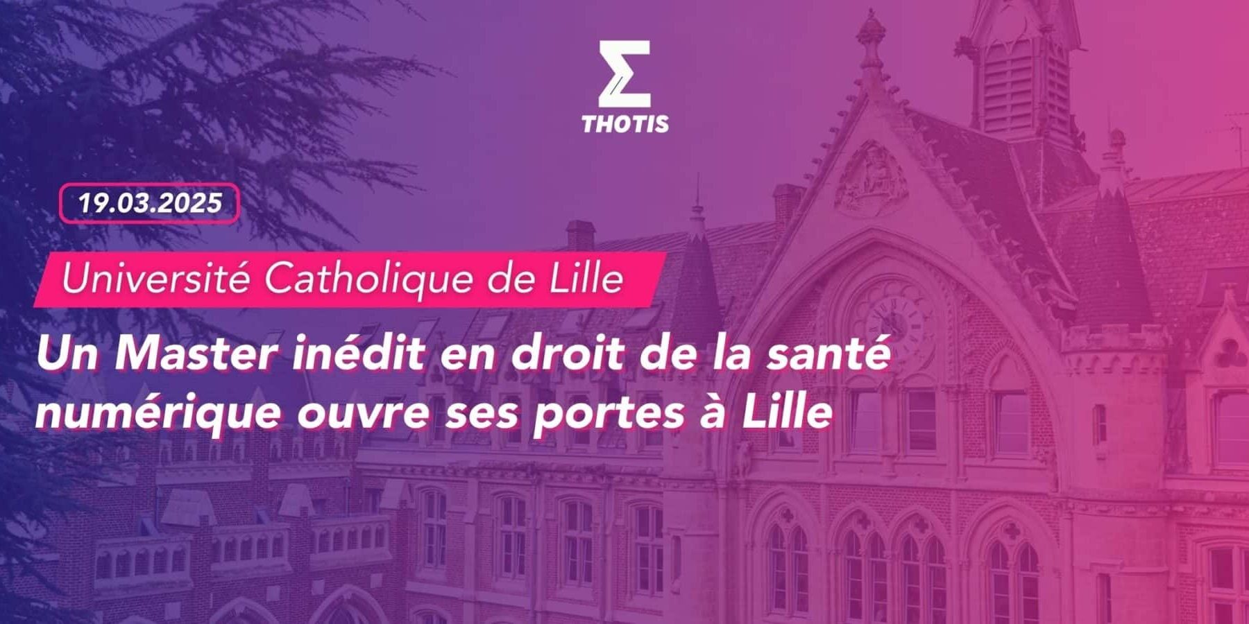 Université catholique de Lille Université catholique de Lille