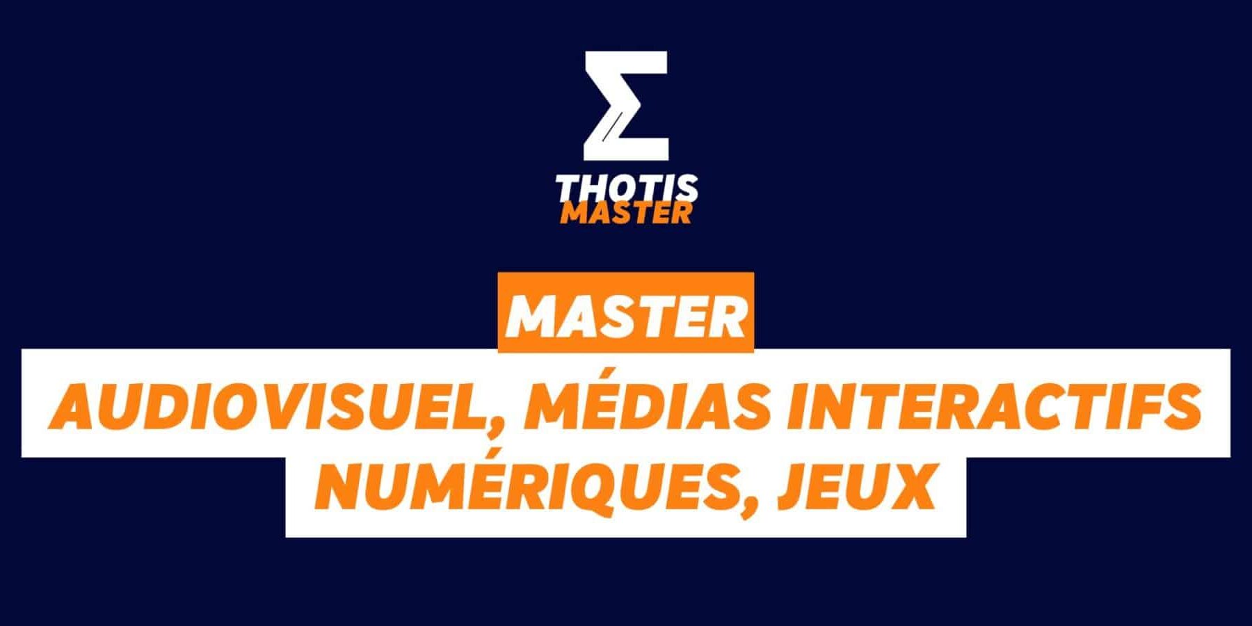 master Audiovisuel, Médias Interactifs Numériques, Jeux