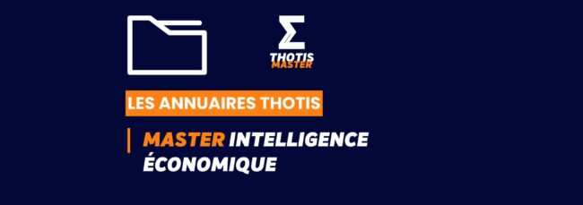 Thotis Annuaire - Master Intelligence économique
