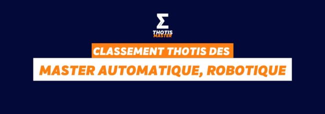 Thotis Annuaire master Automatique, robotique