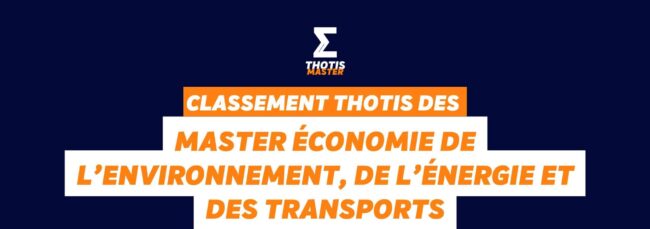 Thotis Annuaire master Économie de l’environnement, de l’énergie et des transports