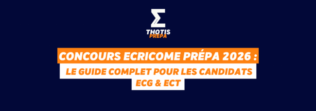 concours ECRICOME PRÉPAS 2026